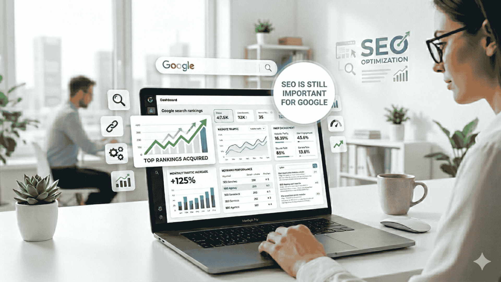 google search ranking website