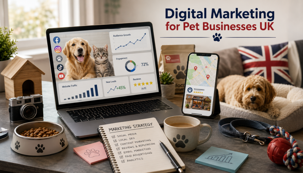 Digital Marketing for Pet Businesses UK